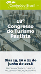 Mobile Screenshot of conteudobrasilfeiras.com.br